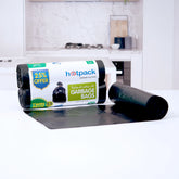 Twin Pack Heavy Duty Garbage Roll Black 80x110cm 55 Gallon  30 Pieces - hotpackwebstore.com